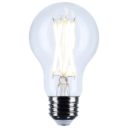 SATCO/NUVO 10.5W A19 LED Medium E26 Base Clear 3500K 120V (S12469)