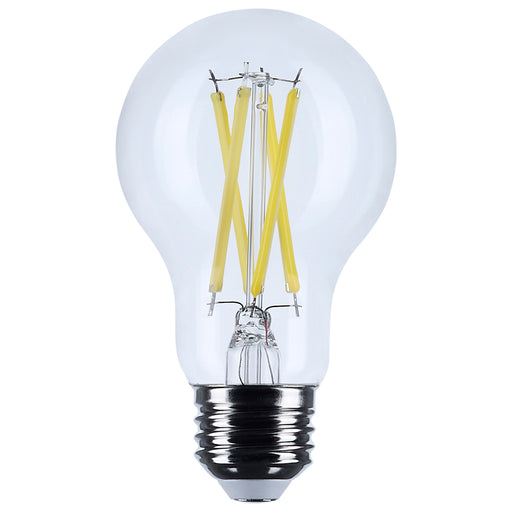 SATCO/NUVO 10.5W A19 LED Medium E26 Base Clear 3500K 120V (S12469)