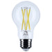SATCO/NUVO 10.5W A19 LED Medium E26 Base Clear 3500K 120V (S12469)