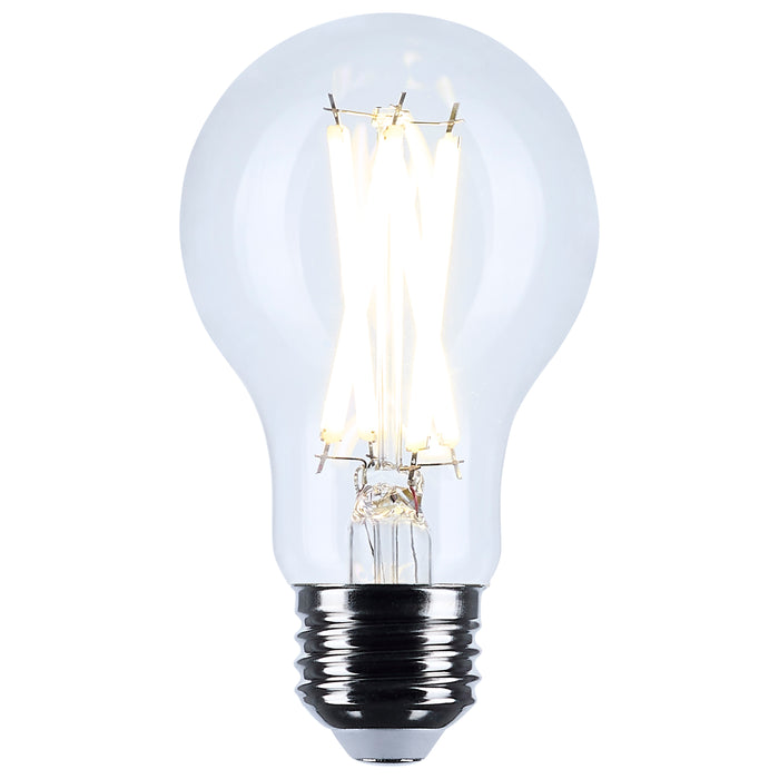 SATCO/NUVO 12.5W A19 LED Medium E26 Base Clear 3500K 120V (S12470)