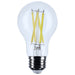 SATCO/NUVO 12.5W A19 LED Medium E26 Base Clear 3500K 120V (S12470)