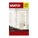 SATCO/NUVO 4W G16.5 LED Candelabra E12 Base Clear 3500K 120V (S12472)