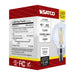 SATCO/NUVO 4W G16.5 LED Candelabra E12 Base Clear 3500K 120V (S12472)