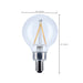 SATCO/NUVO 4W G16.5 LED Candelabra E12 Base Clear 3500K 120V (S12472)