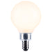 SATCO/NUVO 4.5W G16.5 LED Candelabra E12 Base White Finish 3000K 120V (S12474)