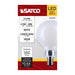 SATCO/NUVO 4.5W G16.5 LED Candelabra E12 Base White Finish 3000K 120V (S12474)