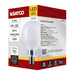 SATCO/NUVO 4.5W G16.5 LED Candelabra E12 Base White Finish 3000K 120V (S12474)