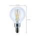 SATCO/NUVO 5.5W G16.5 LED Candelabra E12 Base Clear 5000K 120V (S12478)