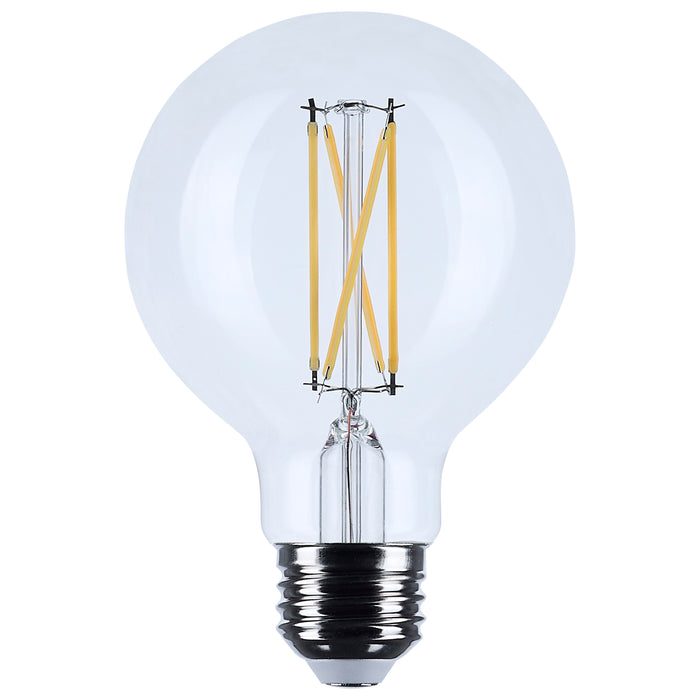 SATCO/NUVO 6W G25 LED Medium E26 Base Clear 3500K 120V (S12482)