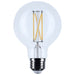 SATCO/NUVO 6W G25 LED Medium E26 Base Clear 3500K 120V (S12482)
