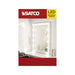 SATCO/NUVO 6W G25 LED Medium E26 Base White Finish 3500K 120V (S12483)