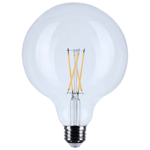 SATCO/NUVO 8W G40 LED Medium E26 Base Clear 2700K 120V (S12487)