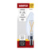 SATCO/NUVO 3W B11 LED Candelabra E12 Base Clear 3000K 120V (S12490)