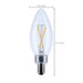 SATCO/NUVO 3W B11 LED Candelabra E12 Base Clear 3000K 120V (S12490)