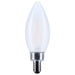 SATCO/NUVO 3W B11 LED Candelabra E12 Base Frost Finish 3000K 120V (S12491)