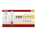 SATCO/NUVO 4W B11 LED Candelabra E12 Base Clear 3000K 120V 10-Pack (S12492)