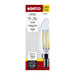 SATCO/NUVO 8W B11 LED Candelabra E12 Base Candle-Tip Clear 3500K 120V (S12496)