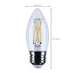 SATCO/NUVO 4W B11 LED Medium E26 Base Clear 5000K 120V (S12501)
