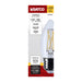 SATCO/NUVO 5.5W B11 LED Medium E26 Base Clear 3000K 120V (S12502)