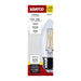 SATCO/NUVO 5.5W B11 LED Medium E26 Base Clear 3500K 120V (S12503)