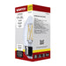 SATCO/NUVO 5.5W B11 LED Medium E26 Base Clear 3500K 120V (S12503)
