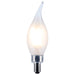 SATCO/NUVO 4W CA10 LED Candelabra E12 Base Frost Finish 3500K 120V (S12507)