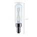 SATCO/NUVO 2.8W T6 LED Candelabra E12 Base Clear 3000K 120V (S12518)