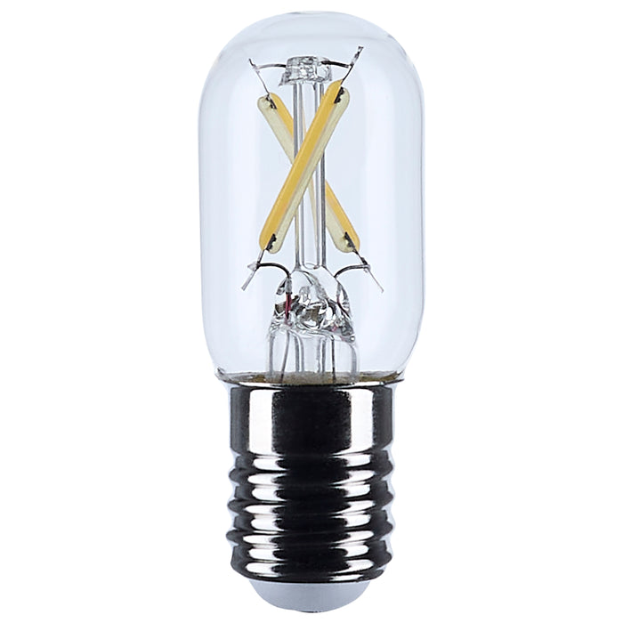 SATCO/NUVO 3W T6.5 LED Intermediate E17 Base Clear 4000K 120V (S12520)