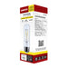 SATCO/NUVO 8W T10 LED Medium E26 Base Clear 3500K 120V (S12525)