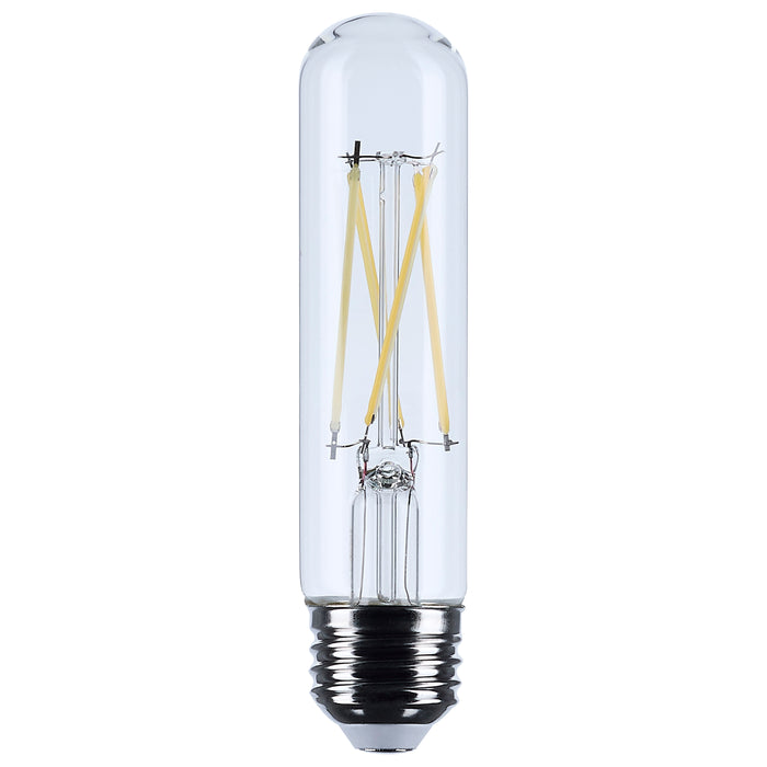 SATCO/NUVO 8W T10 LED Medium E26 Base Clear 3500K 120V (S12525)
