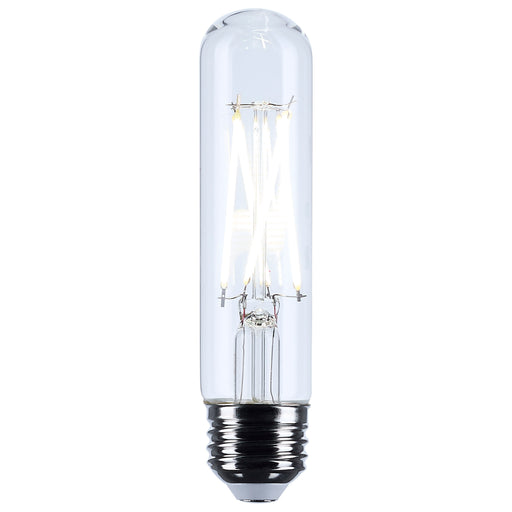 SATCO/NUVO 8W T10 LED Medium E26 Base Clear 5000K 120V (S12527)