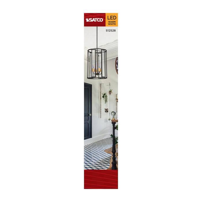 SATCO/NUVO 5W T9 LED Medium E26 Base Clear 2700K 120V (S12528)