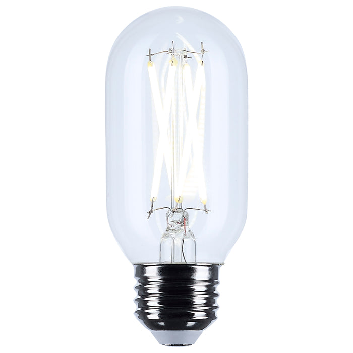 SATCO/NUVO 5.5W T14 LED Medium E26 Base Clear 3000K 120V (S12534)