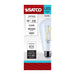 SATCO/NUVO 8W ST19 LED Medium E26 Base Clear 5000K 120V (S12536)
