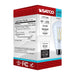 SATCO/NUVO 8W ST19 LED Medium E26 Base Clear 5000K 120V (S12536)