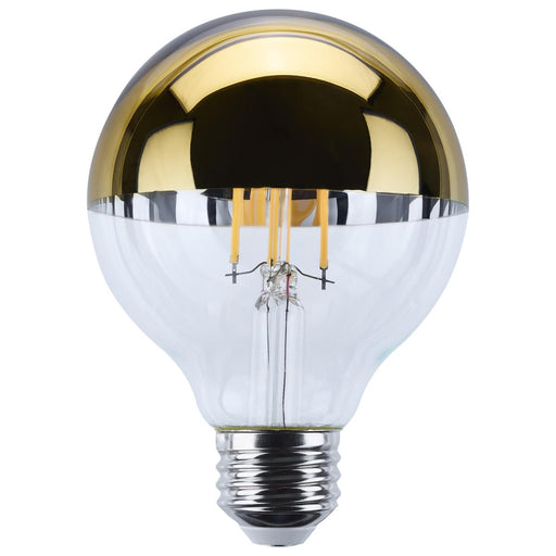 SATCO/NUVO 5.5W G25 LED Bulb Medium E26 Base 2700K Gold Crown 60W Replacement (S12542)