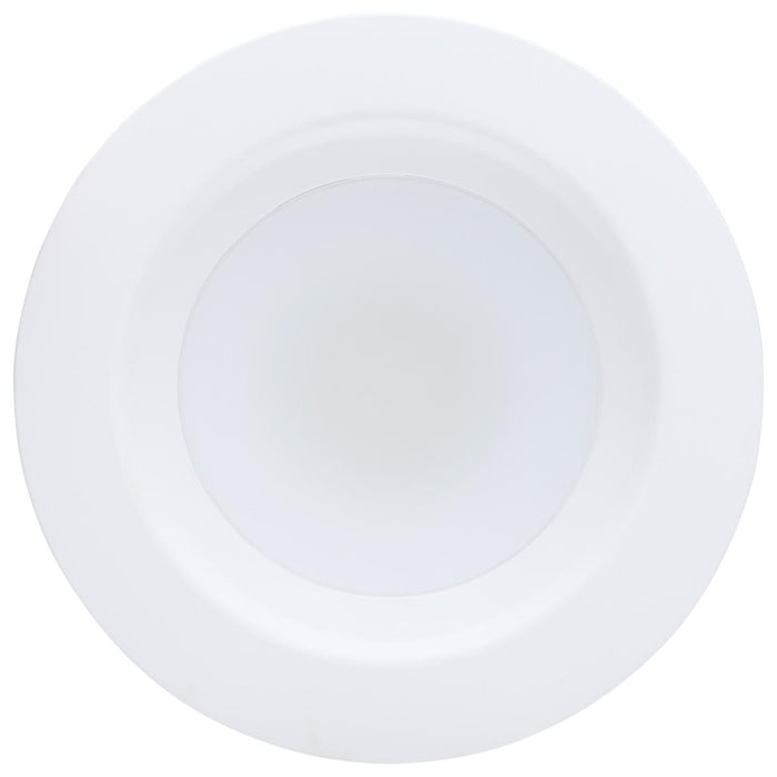 SATCO/NUVO 6W LED Downlight Retrofit 4 Inch CCT Selectable 2700K/3000K/3500K/4000K/5000K Round 90 CRI 120V White (S12600)
