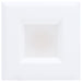 SATCO/NUVO 6W LED Downlight Retrofit 4 Inch CCT Selectable 2700K/3000K/3500K/4000K/5000K Square 90 CRI 120V White (S12601)