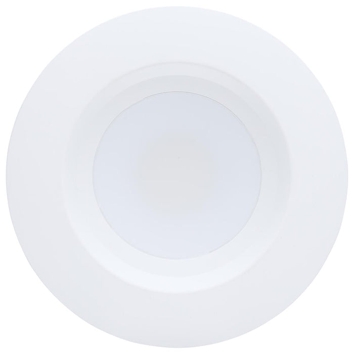 SATCO/NUVO 10W LED Downlight Retrofit 5-6 Inch CCT Selectable 2700K/3000K/3500K/4000K/5000K Round 90 CRI 120V White (S12604)
