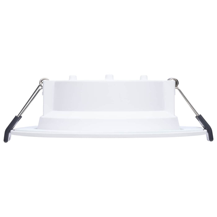 SATCO/NUVO-S12606 6W LED Low Profile Performer Series 4-Inch Downlight Round CCT Selectable 2700K/3000K/3500K/4000K/5000K 600Lm White Smooth Trim Dimmable 120V (S12606)