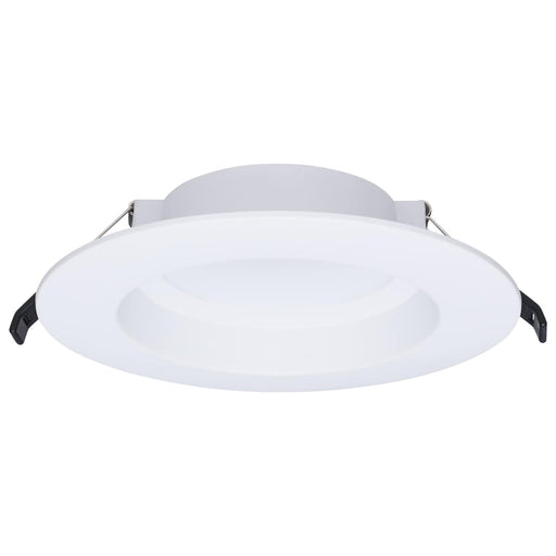 SATCO/NUVO-S12607 7W LED Low Profile Performer Series 6-Inch Downlight Round CCT Selectable 2700K/3000K/3500K/4000K/5000K 900Lm White Smooth Trim Dimmable 120V (S12607)