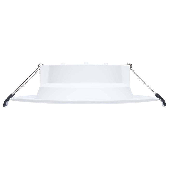 SATCO/NUVO-S12607 7W LED Low Profile Performer Series 6-Inch Downlight Round CCT Selectable 2700K/3000K/3500K/4000K/5000K 900Lm White Smooth Trim Dimmable 120V (S12607)