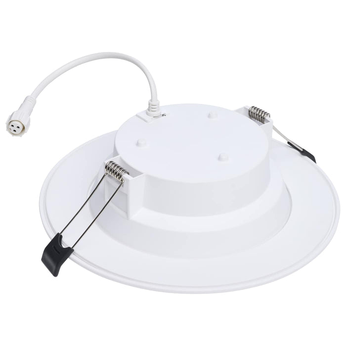 SATCO/NUVO-S12607 7W LED Low Profile Performer Series 6-Inch Downlight Round CCT Selectable 2700K/3000K/3500K/4000K/5000K 900Lm White Smooth Trim Dimmable 120V (S12607)