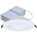 SATCO/NUVO-S12607 7W LED Low Profile Performer Series 6-Inch Downlight Round CCT Selectable 2700K/3000K/3500K/4000K/5000K 900Lm White Smooth Trim Dimmable 120V (S12607)