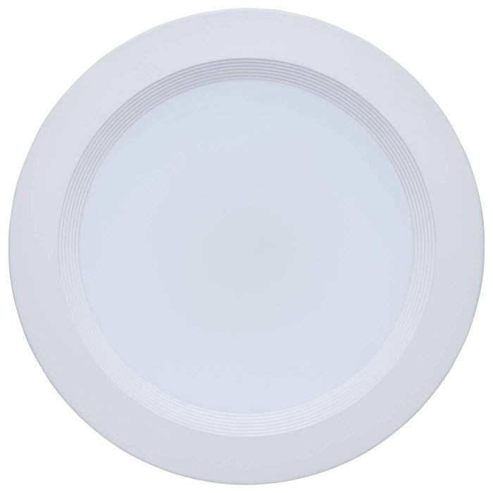 SATCO/NUVO-S12900 Downlight Retrofit 8W LED 4 Inch Round Touch-Select 2700K/3000K/3500K/4000K/5000K 700Lm White Baffle Trim Line Voltage Dimmable 120V (S12900)