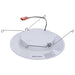SATCO/NUVO-S12901 Downlight Retrofit 10W LED 6 Inch Round Touch-Select 2700K/3000K/3500K/4000K/5000K 900Lm White Baffle Trim Line Voltage Dimmable 120V (S12901)