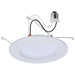 SATCO/NUVO-S12901 Downlight Retrofit 10W LED 6 Inch Round Touch-Select 2700K/3000K/3500K/4000K/5000K 900Lm White Baffle Trim Line Voltage Dimmable 120V (S12901)