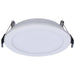 SATCO/NUVO-S12910 9W LED Downlight Slimfit 4 Inch Round Touch-Select 2700K/3000K/3500K/4000K/5000K 750Lm White Flat Trim Line Voltage Dimmable 120V (S12910)