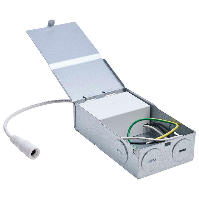SATCO/NUVO-S12910 9W LED Downlight Slimfit 4 Inch Round Touch-Select 2700K/3000K/3500K/4000K/5000K 750Lm White Flat Trim Line Voltage Dimmable 120V (S12910)
