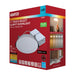 SATCO/NUVO-S12910 9W LED Downlight Slimfit 4 Inch Round Touch-Select 2700K/3000K/3500K/4000K/5000K 750Lm White Flat Trim Line Voltage Dimmable 120V (S12910)